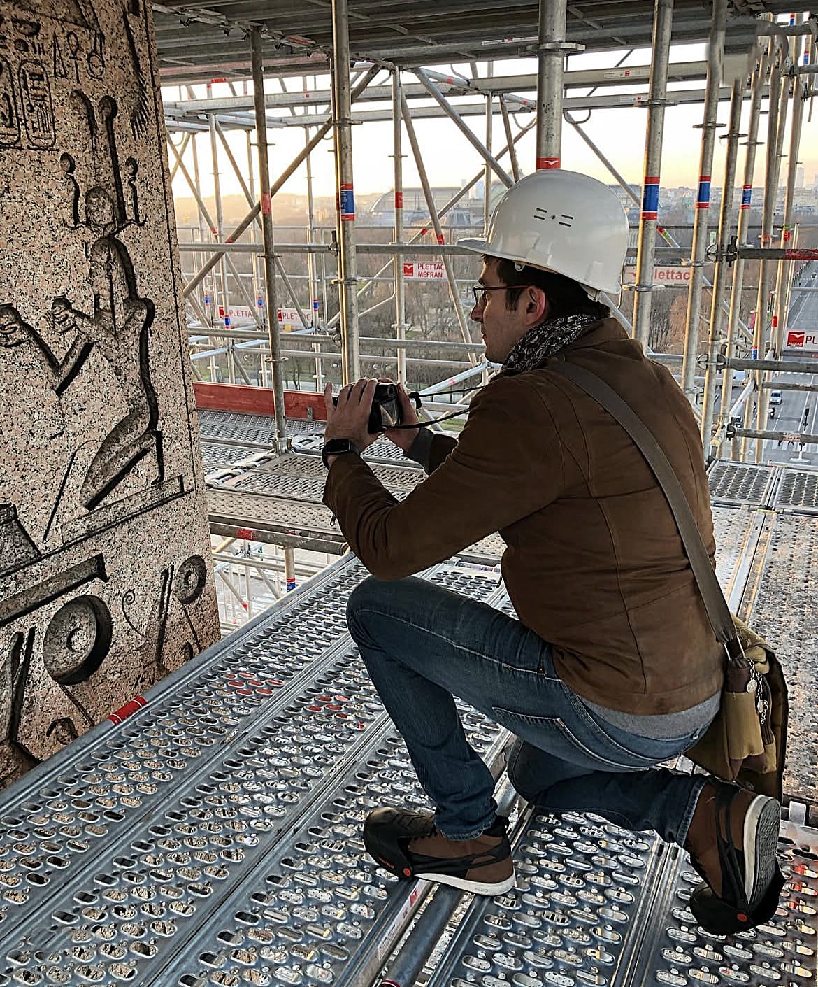 Travail d’analyse des inscriptions de l’obélisque