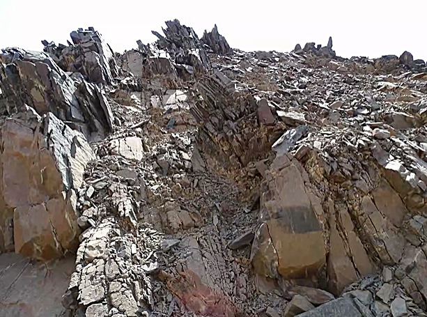 Ouadi Hammamat — reliefs and quarries